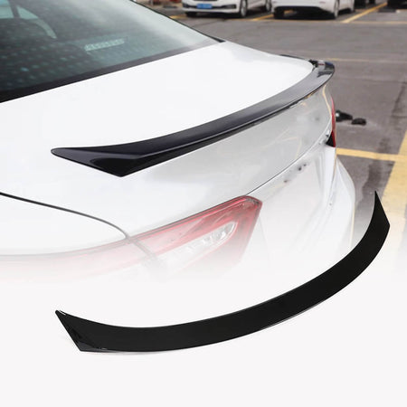 Toyota 8th Gen Camry LE SE XLE XSE 2018-2024 Rear Trunk Spoiler Glossy Black ABS-Ahacarbon