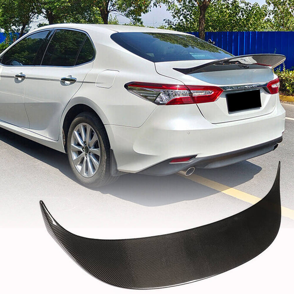 Toyota Camry 2018-2021 Rear Trunk Spoiler Carbon Fiber-Ahacarbon