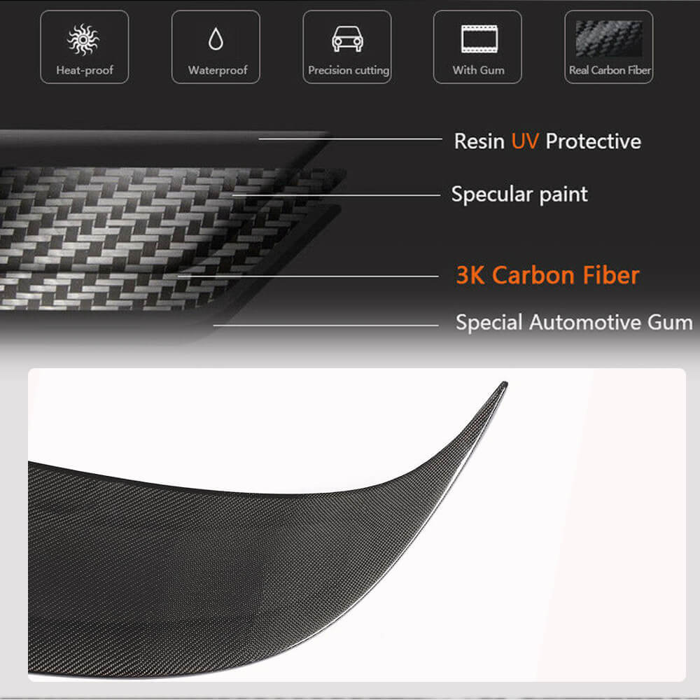 Toyota Camry 2018-2021 Rear Trunk Spoiler Carbon Fiber-Ahacarbon