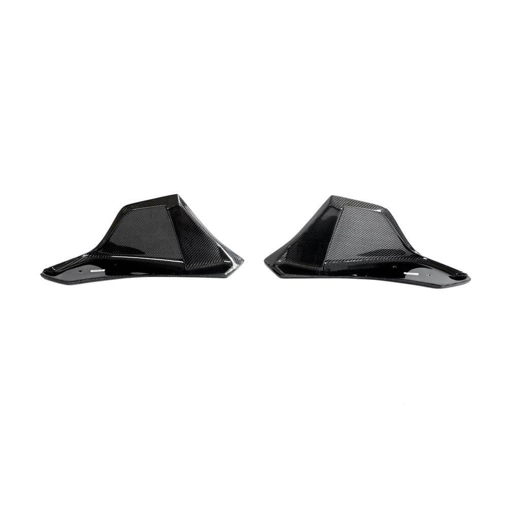 Toyota Supra A90 A91 Coupe 2-Door 2019-2022 Rear Bumper Splitters Carbon Fiber-Ahacarbon