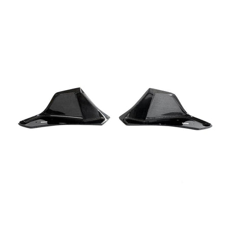 Toyota Supra A90 A91 Coupe 2-Door 2019-2022 Rear Bumper Splitters Carbon Fiber-Ahacarbon