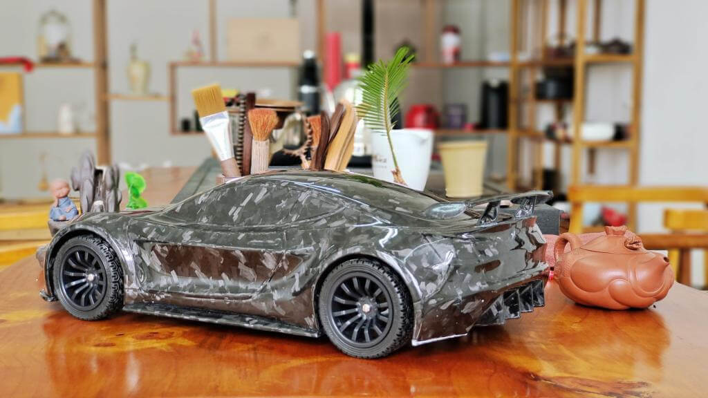 Universal By Handmade Car Model for car enthusiasts Full Carbon Fiber Forged Pattern-Ahacarbon