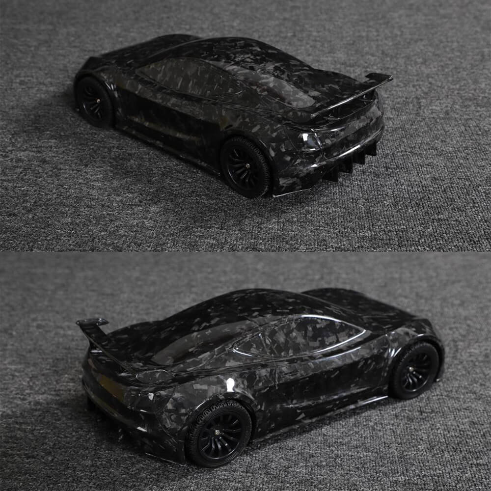 Universal By Handmade Car Model for car enthusiasts Full Carbon Fiber Forged Pattern-Ahacarbon
