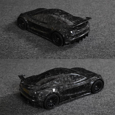 Universal By Handmade Car Model for car enthusiasts Full Carbon Fiber Forged Pattern-Ahacarbon