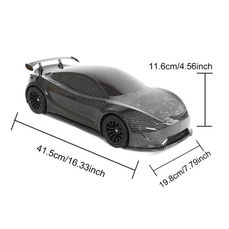 Universal Full Carbon Fiber and Forged Pattern By Handmade Car Model for car enthusiasts-Ahacarbon
