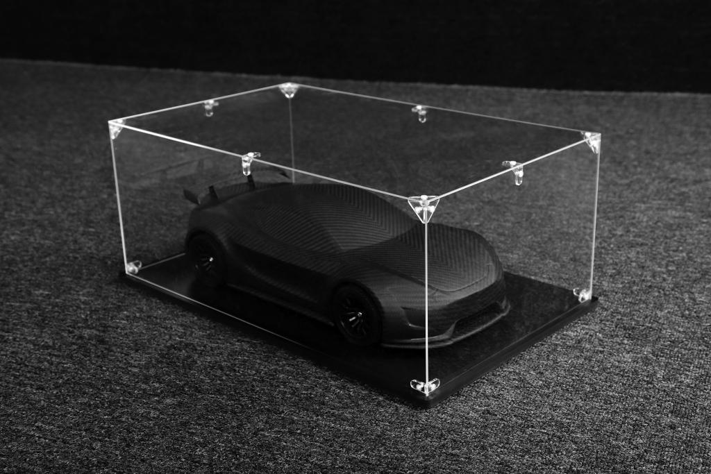 Universal Full By Handmade Car Model for car enthusiasts Matte Carbon Fiber-Ahacarbon