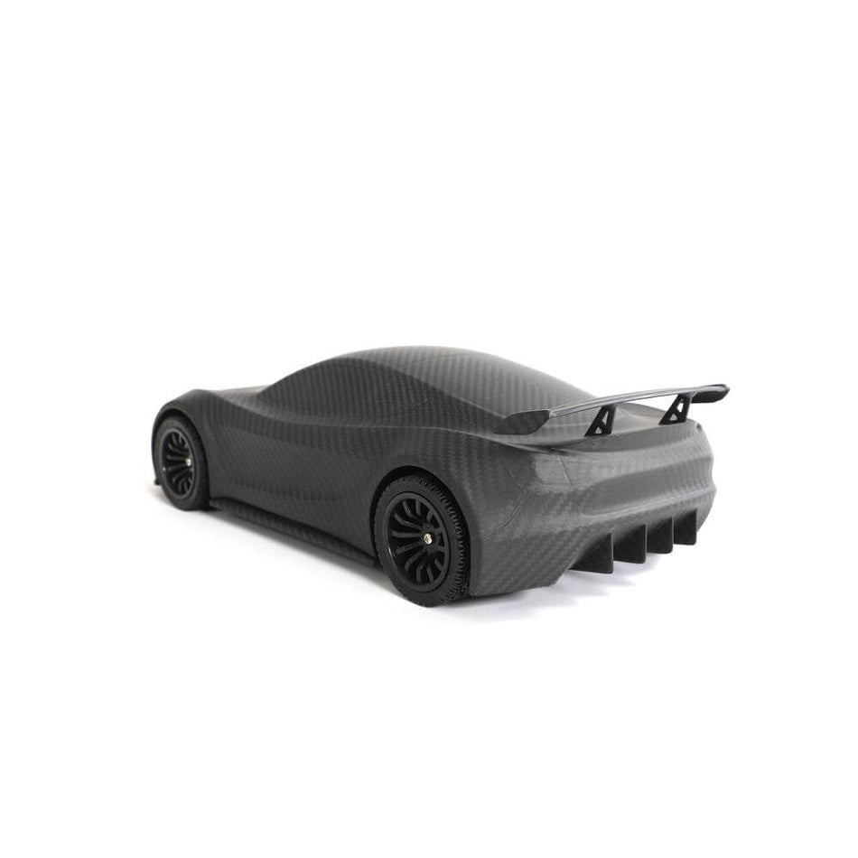 Universal Full By Handmade Car Model for car enthusiasts Matte Carbon Fiber-Ahacarbon