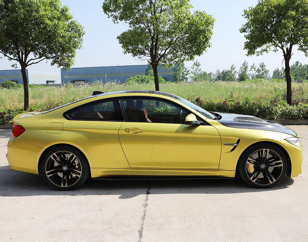 Universal Sedan Car Auto Side Skirts Carbon Fiber/FRP-Ahacarbon