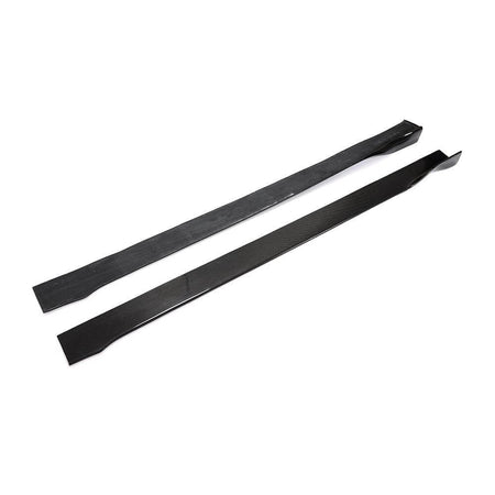 Universal Sedan Car Auto Side Skirts Carbon Fiber-Ahacarbon