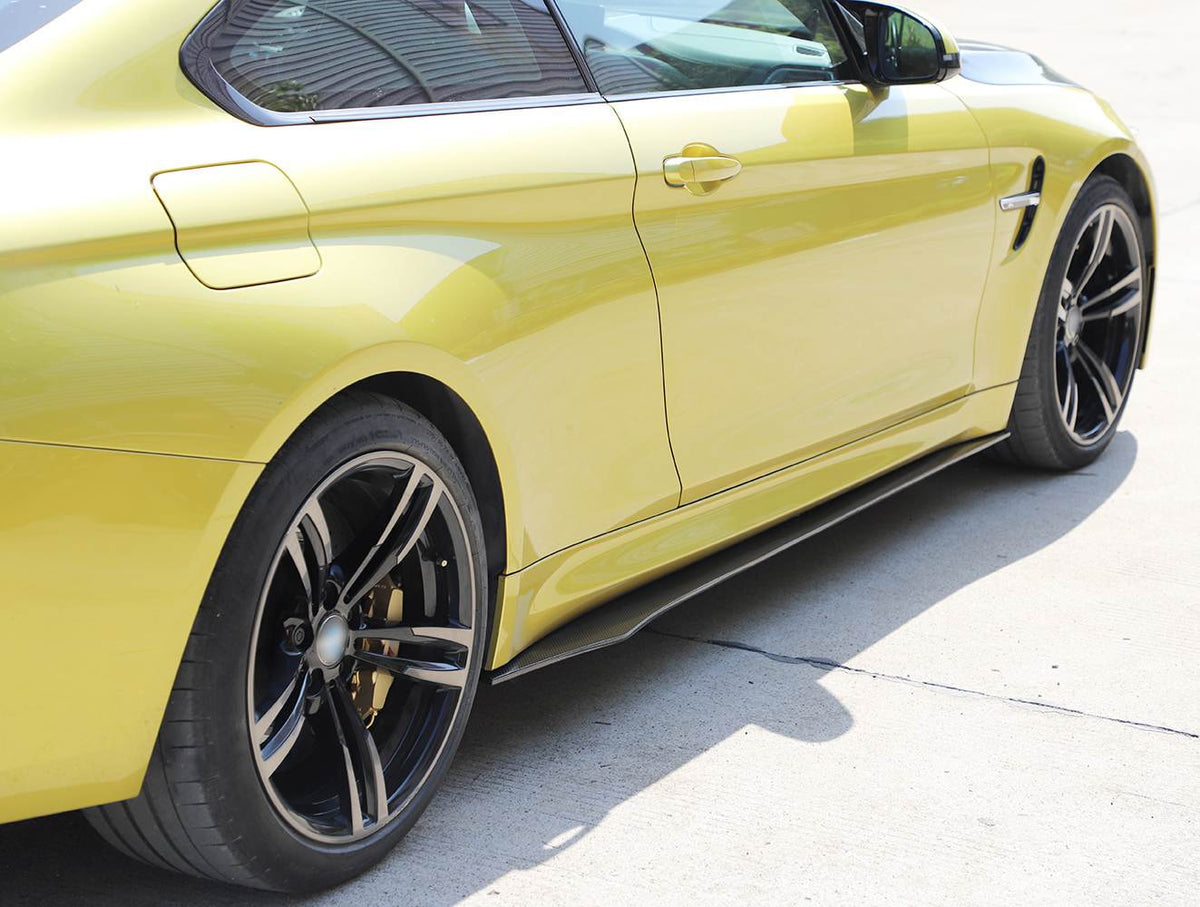 Universal Sedan Car Auto Side Skirts Carbon Fiber/FRP-Ahacarbon