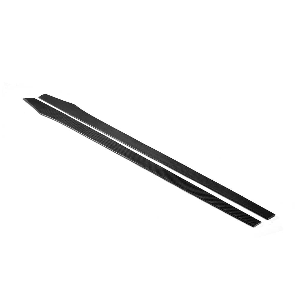 Universal Sedan Car Auto Side Skirts Carbon Fiber/FRP-Ahacarbon
