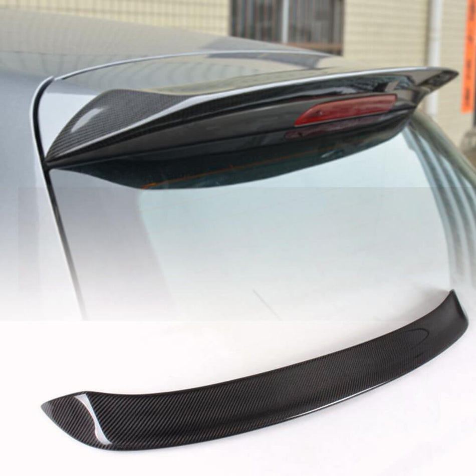 Volkswagen VW Golf 6 MK6 Standard 2010-2013 Rear Roof Spoiler Carbon Fiber/FRP-Ahacarbon