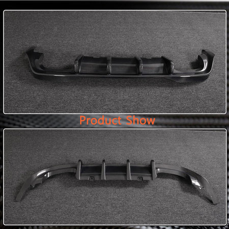 Volkswagen VW Golf 8 MK8 R 2021+ Rear Bumper Diffuser Carbon Fiber-Ahacarbon