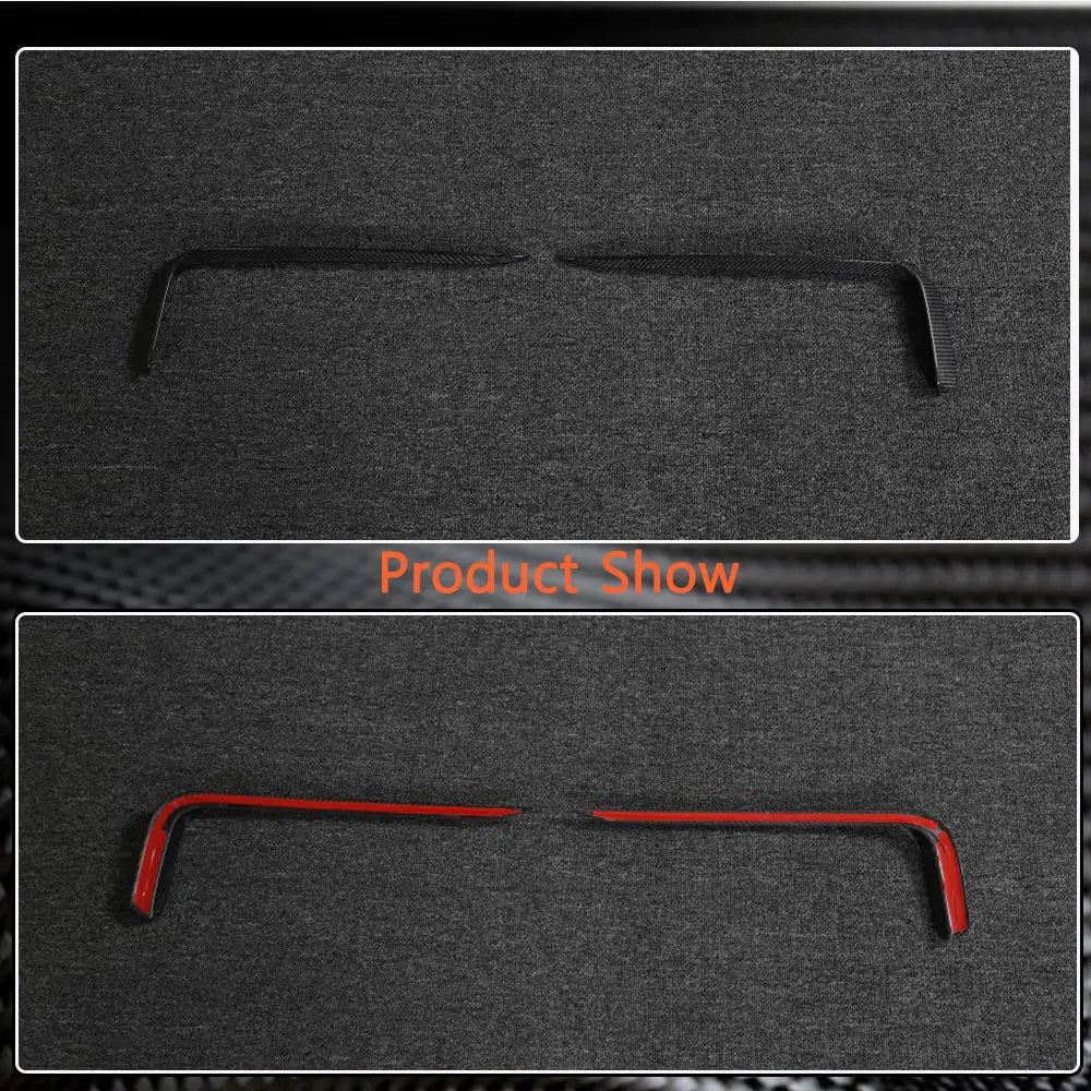 Zeekr 001 2021-2023 Front Bumper Splitters Carbon Fiber-Ahacarbon
