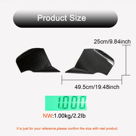 Zeekr 001 2021-2023 Rear Roof Spoiler Carbon Fiber/FRP-Ahacarbon