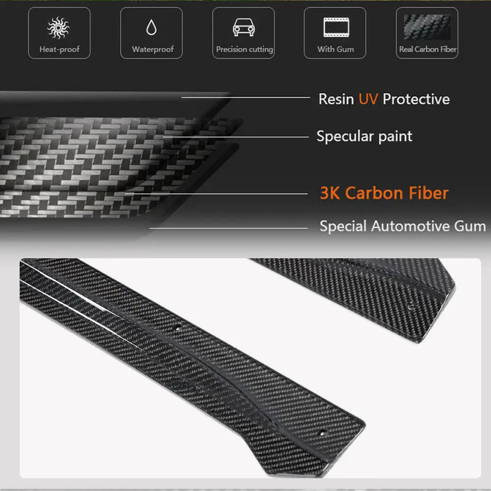 Zeekr 001 2021-2023 Side Skirts Door Carbon Fiber-Ahacarbon