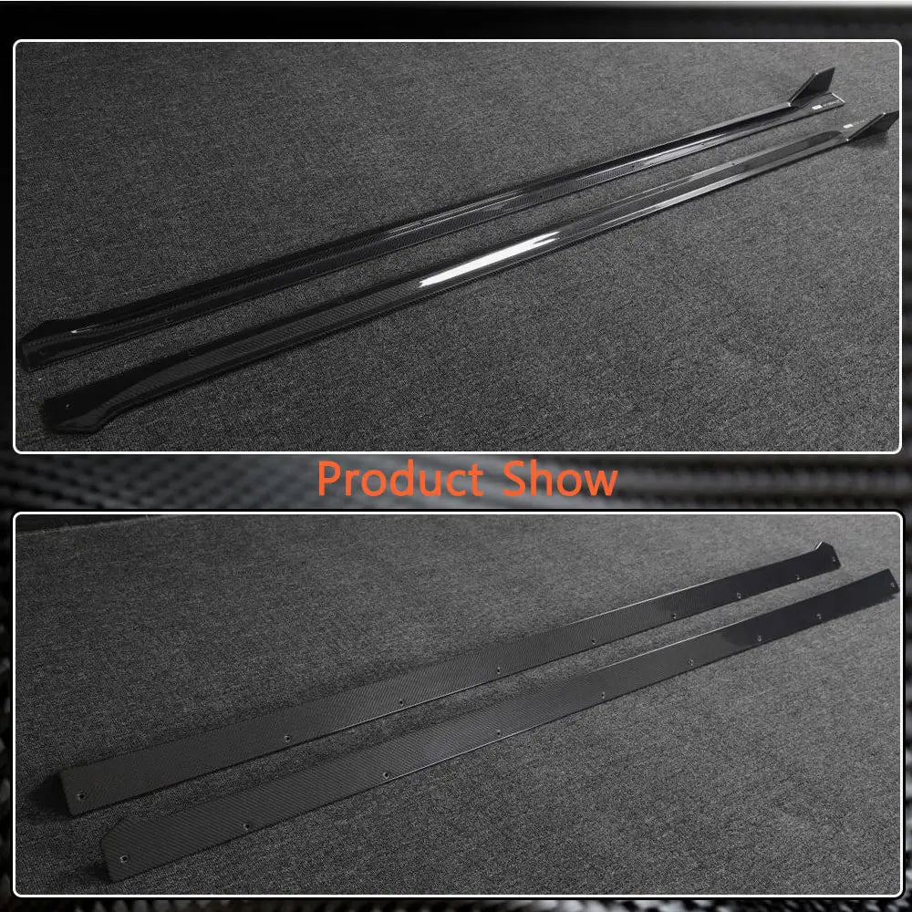 Zeekr 001 2021-2023 Side Skirts Door Carbon Fiber-Ahacarbon