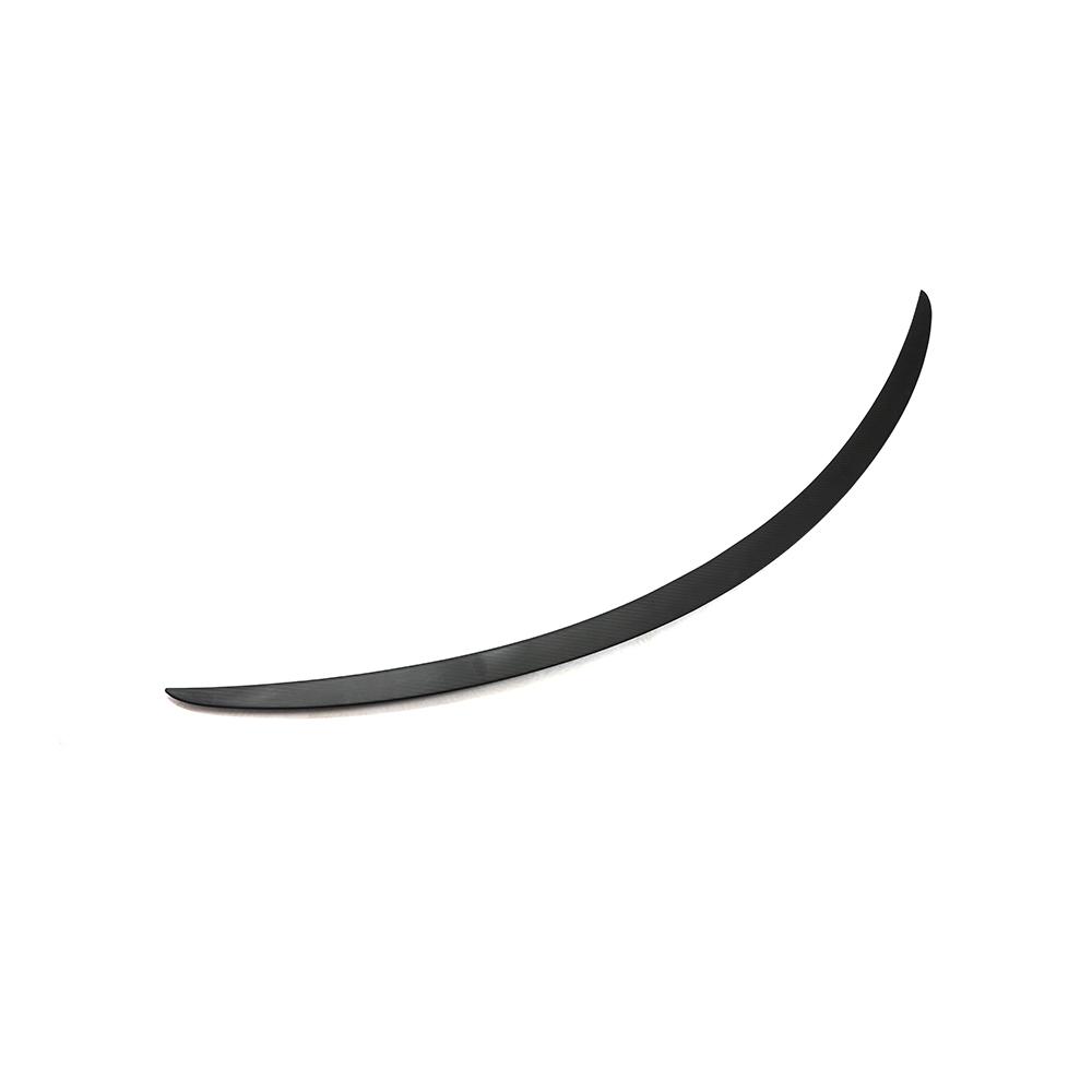 Tesla Model S 2012-2023 Rear Trunk Spoiler Dry Carbon Fiber-Ahacarbon