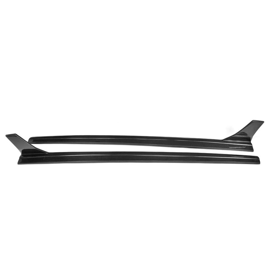 Audi S3 A3 8V Sline Sedan 2014-2019 Side Skirts Carbon Fiber-Ahacarbon