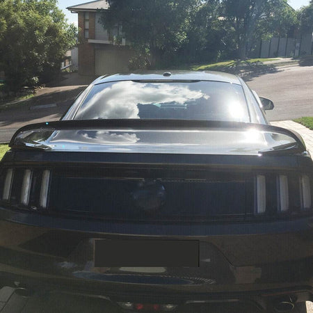 Ford Mustang 2015-2020 Rear Trunk Spoiler Carbon Fiber-Ahacarbon