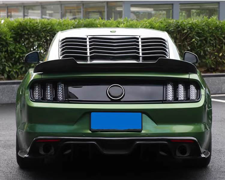 Ford Mustang V6 V8 GT Coupe 15-20 Rear Trunk Spoiler Carbon Fiber/FRP-Ahacarbon