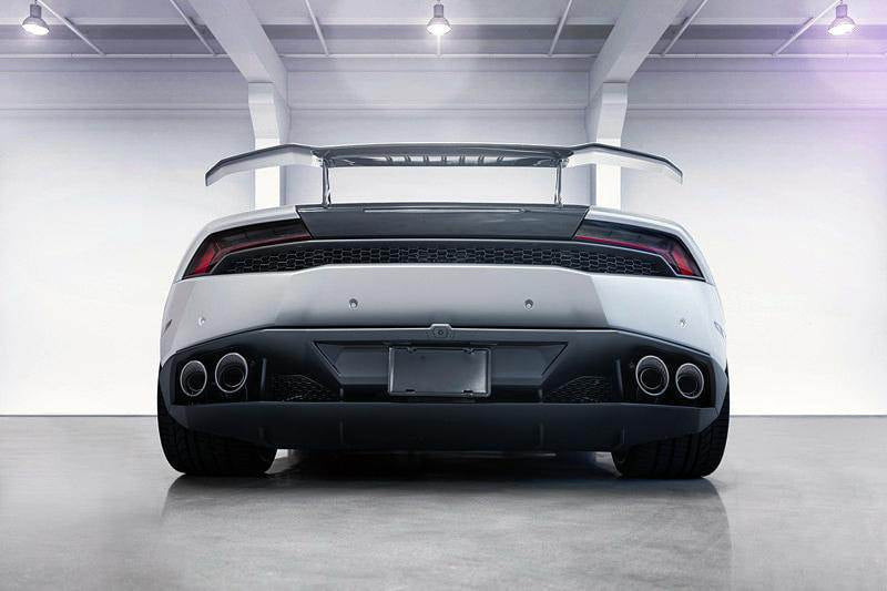 Lamborghini Huracan LP610 LP580 2014-2018 Rear Trunk Spoiler Carbon Fiber-Ahacarbon