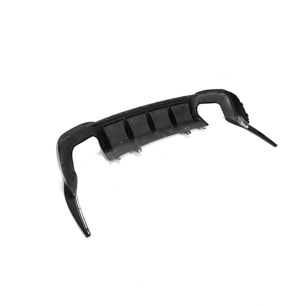 Audi S4 A4 Sline B10 Sedan 2021UP Rear Bumper Diffuser Dry Carbon Fiber-Ahacarbon