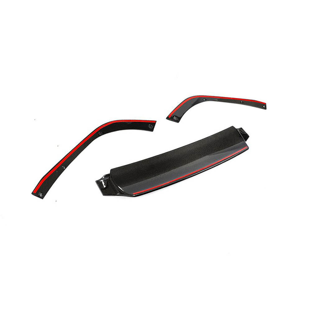 Volkswagen VW Arteon CC 2019 2020 Rear Bumper Diffuser Carbon Fiber-Ahacarbon