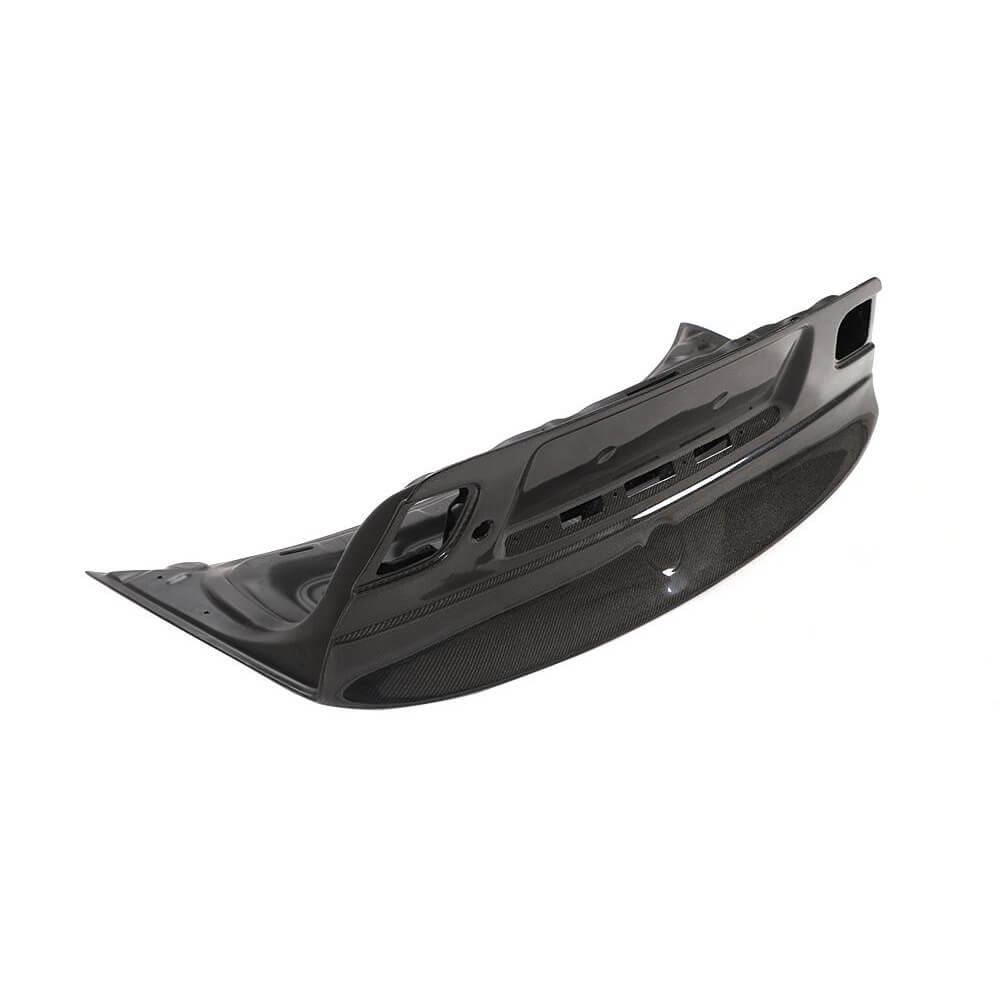 BMW 3 Series E46 325Ci 330Ci M3 Coupe 2000-2006 Rear Trunk Tail Cover Carbon Fiber-Ahacarbon