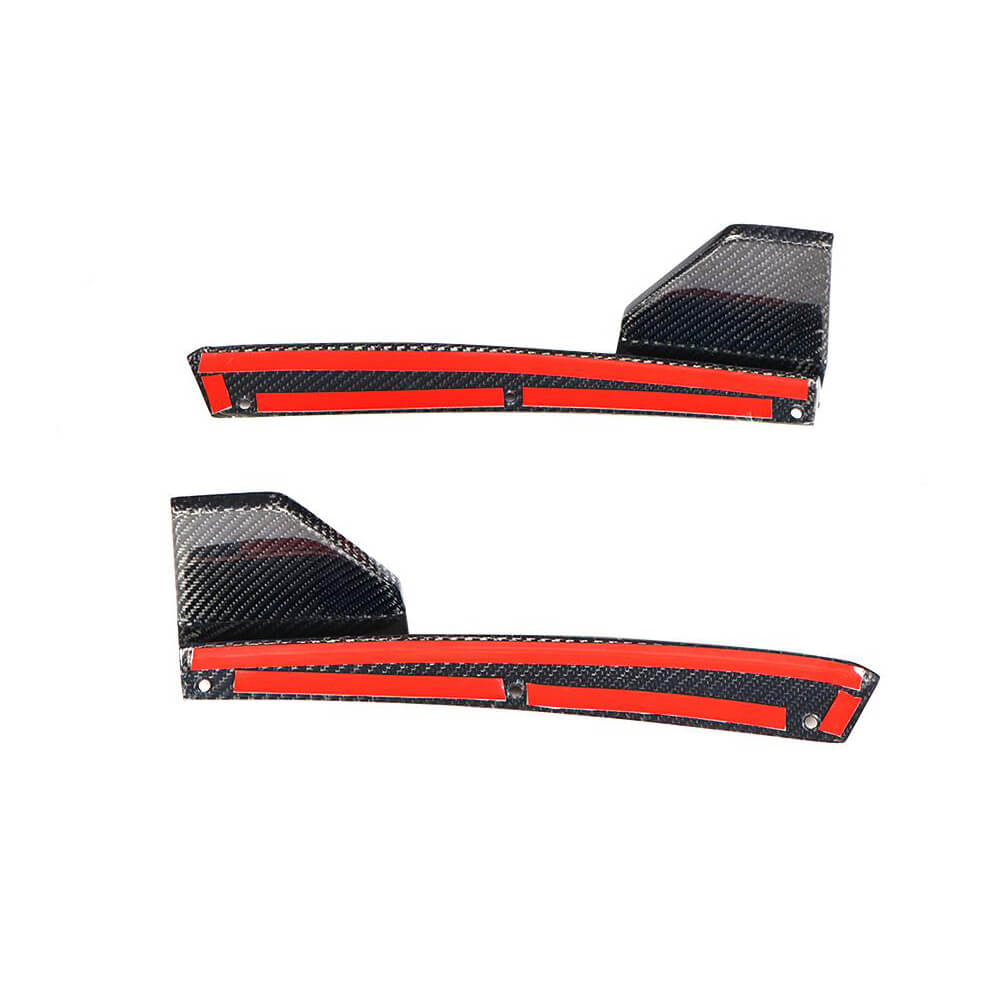 BMW X3 G01 M40i 2018-2020 Rear Bumper Splitters Carbon Fiber-Ahacarbon