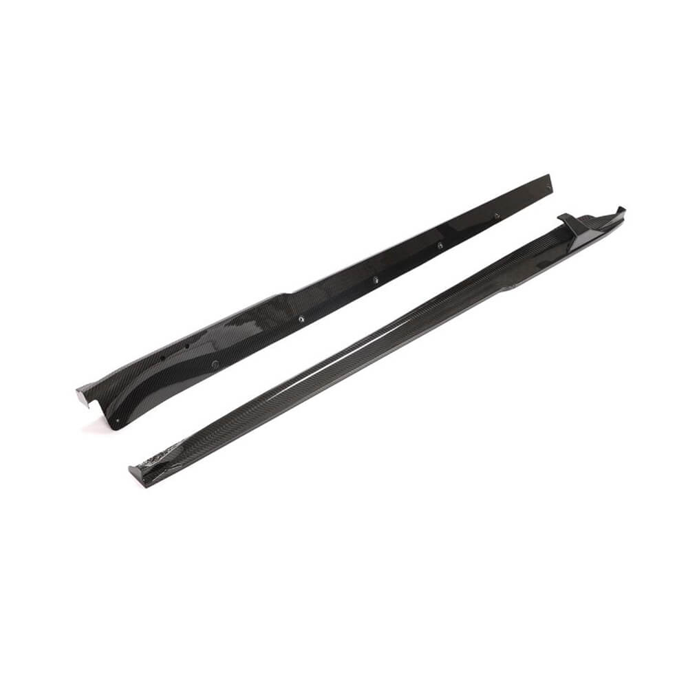 Porsche 911 Carrera/Targa 4 (S) 2017 Side Skirts Dry Carbon Fiber-Ahacarbon
