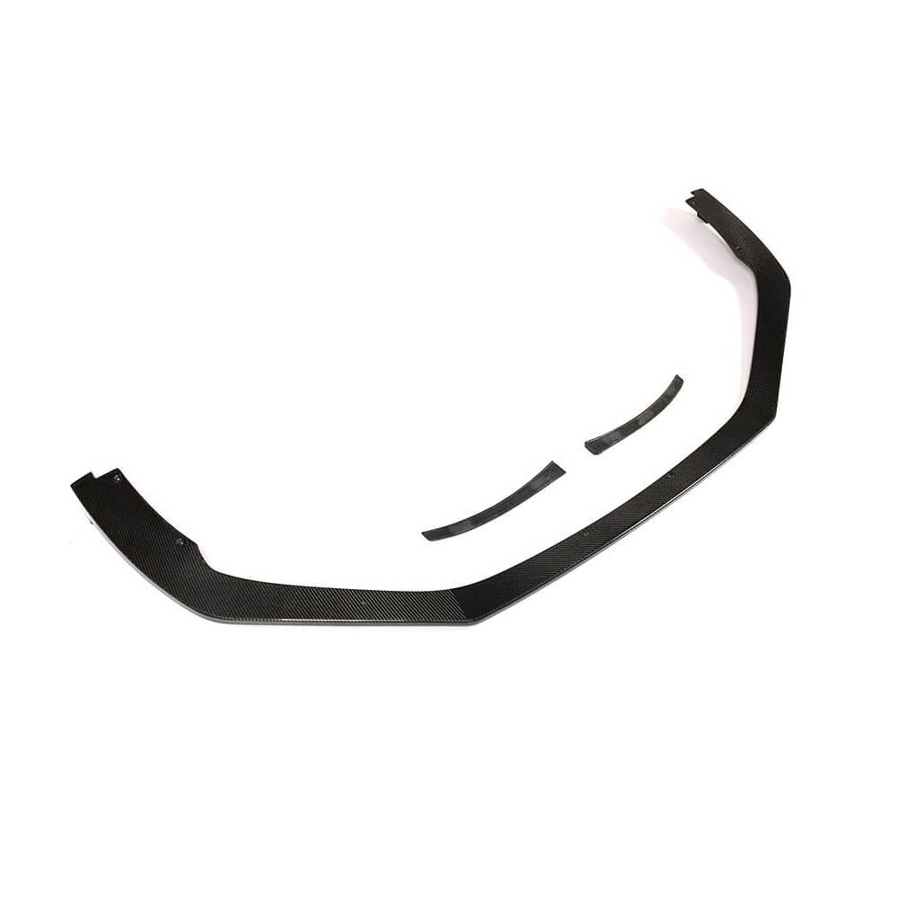 Porsche 718 Boxster Cayman 2016-2019 Front Bumper Lip Carbon Fiber-Ahacarbon
