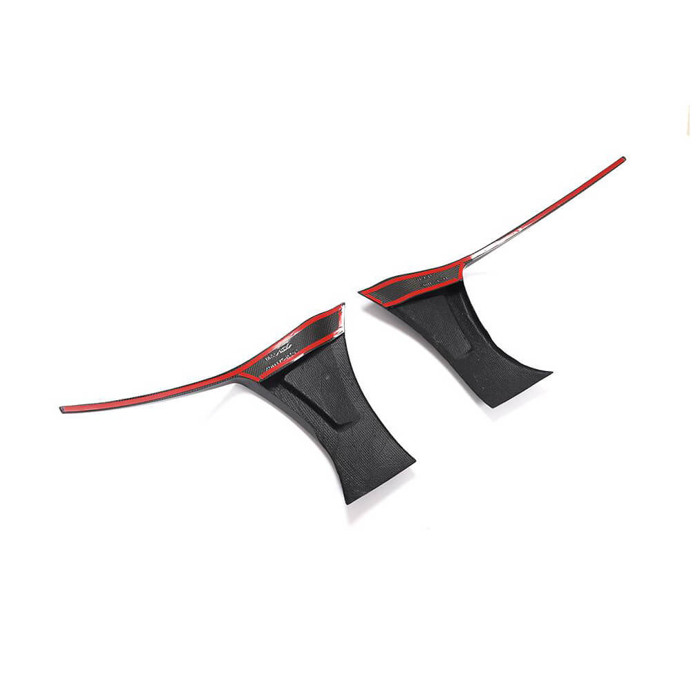 Volkswagen VW Multivan Transporter T6 2015-2020 Front Bumper Vents Carbon Fiber-Ahacarbon