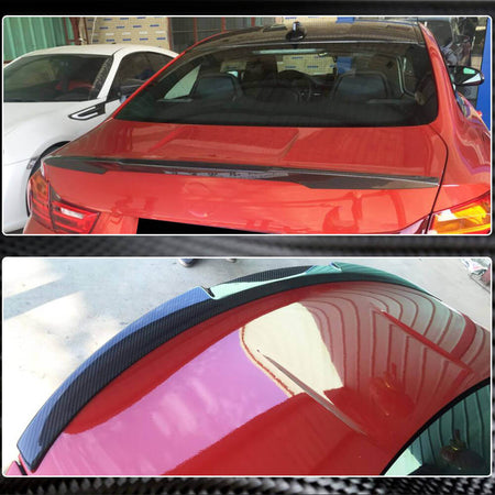 BMW F82 M4 Coupe 2014-2019 Rear Trunk Spoiler Carbon Fiber-Ahacarbon