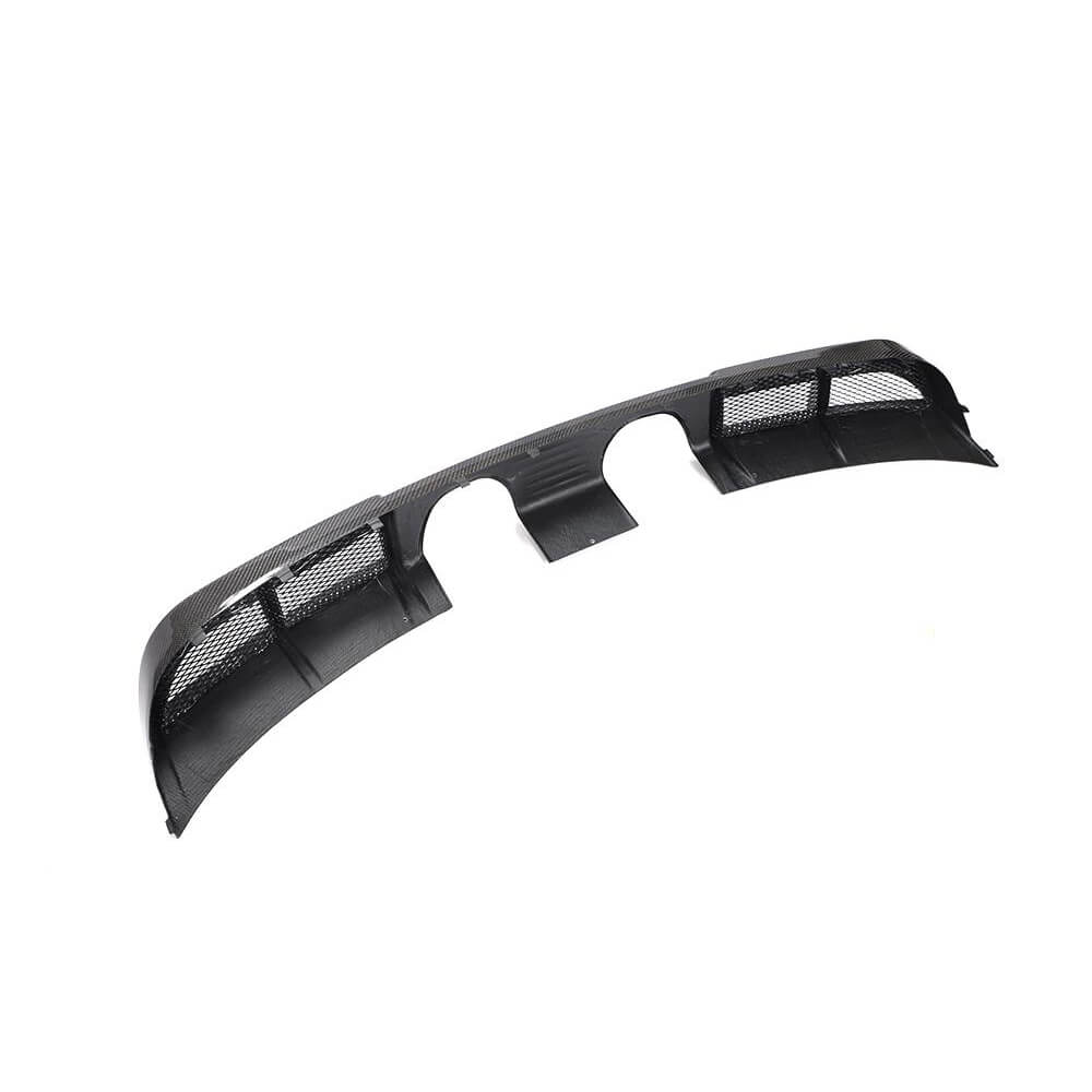 Porsche 911 Carrera 4 GTS 2017 Rear Bumper Diffuser Lip Carbon Fiber-Ahacarbon