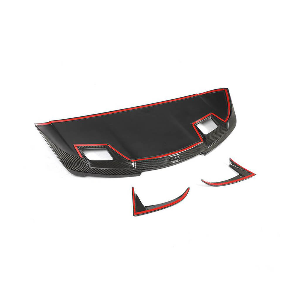 Mercedes Benz W176 Hatchback 2013-2018 Rear Roof Spoiler Carbon Fiber-Ahacarbon