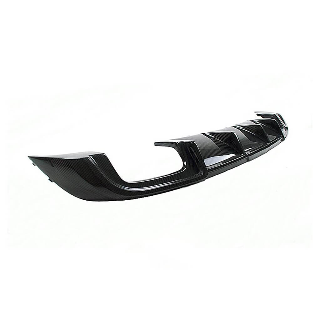 Audi A3 Base 8V.5 Hatchback 2017-2020 Rear Bumper Diffuser Carbon Fiber-Ahacarbon