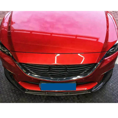 Mazda 6 Atenza 2017-2019 Front Bumper Lip Carbon Fiber-Ahacarbon