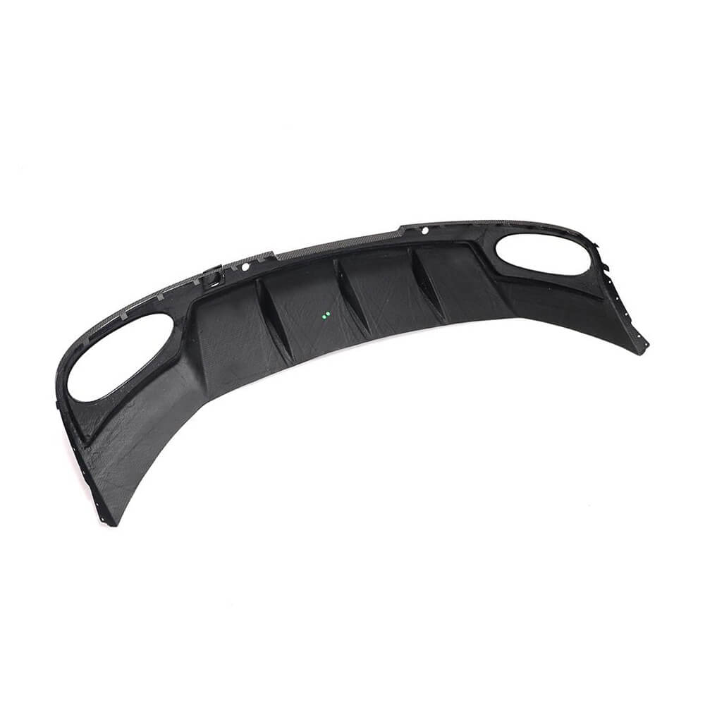 Bentley Continental 2nd Gen 2012 2013 Rear Bumper Diffuser Carbon Fiber-Ahacarbon