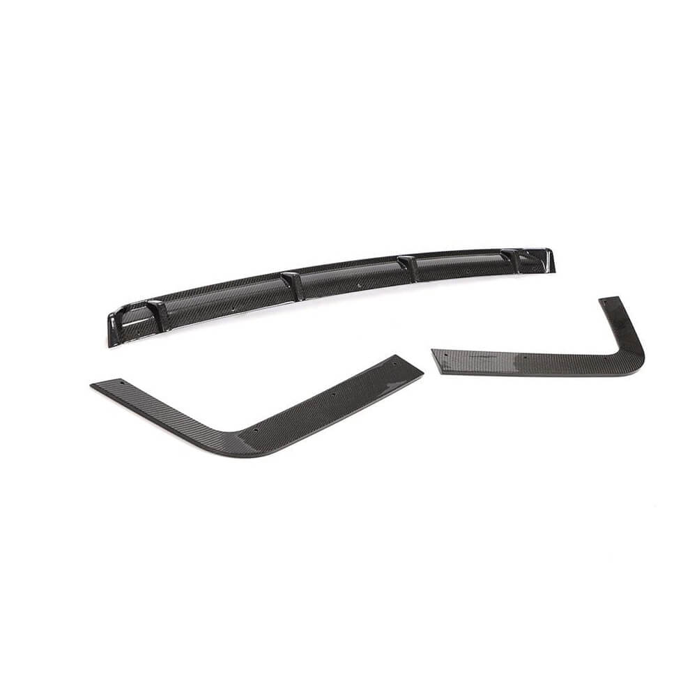 Volkswagen VW Multivan Transporter T6 2015-2020 Rear Bumper Diffuser Carbon Fiber-Ahacarbon