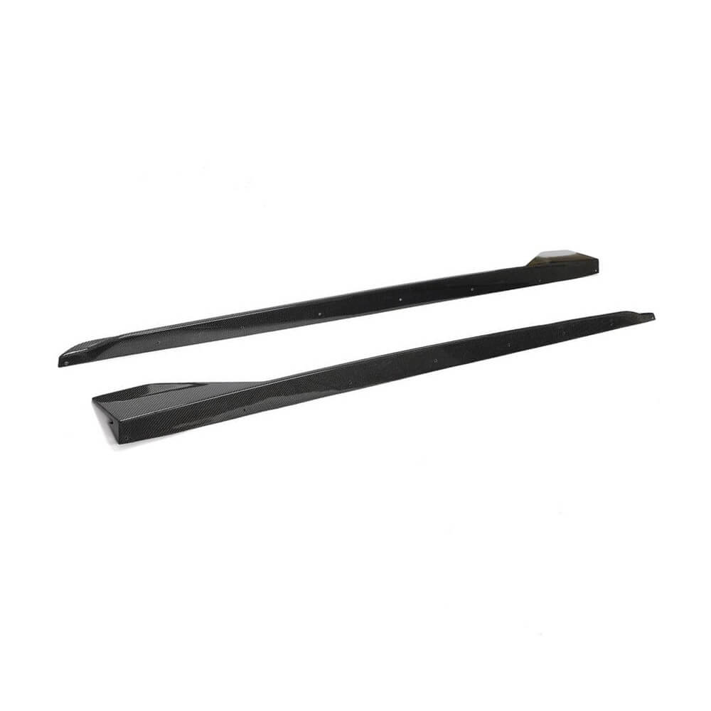 BMW 1 Series F40 118i M Sport 2020UP Side Skirts Carbon Fiber-Ahacarbon