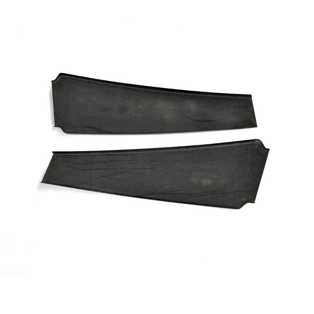 Maserati Quattroporte QP Ghibli Sedan 2014-2017 B Pillar Trims Carbon Fiber-Ahacarbon