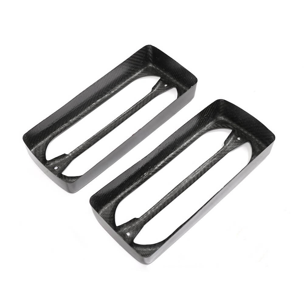 Mercedes Benz W463 G550 G55 G63 G65 AMG 2004-2018 Rear Tail Lamp Light Cover Dry Carbon Fiber-Ahacarbon