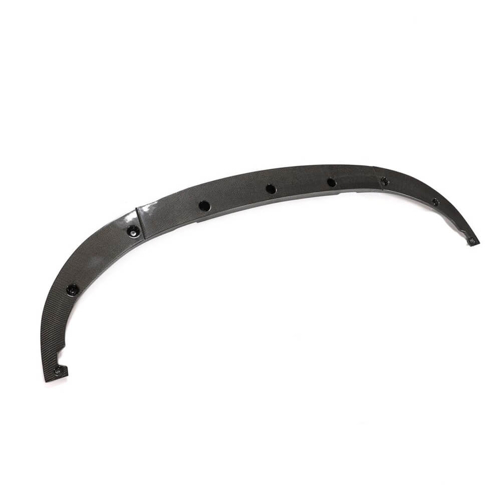 BMW 5 Series G30 M Sport M550i LCI 021UP Front Bumper Lip Carbon Fiber-Ahacarbon