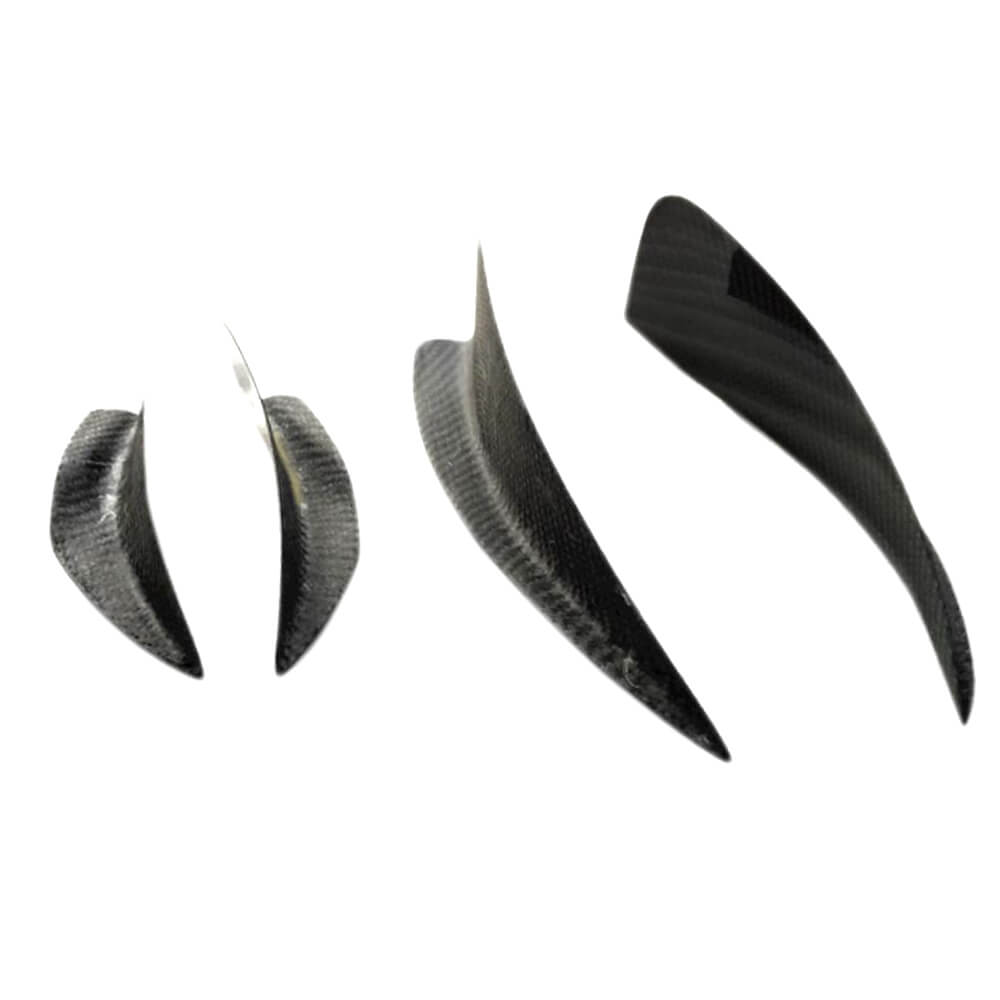 Audi S3 A3 8V Sline Sedan 2014-2016 Front Bumper Vents Carbon Fiber-Ahacarbon