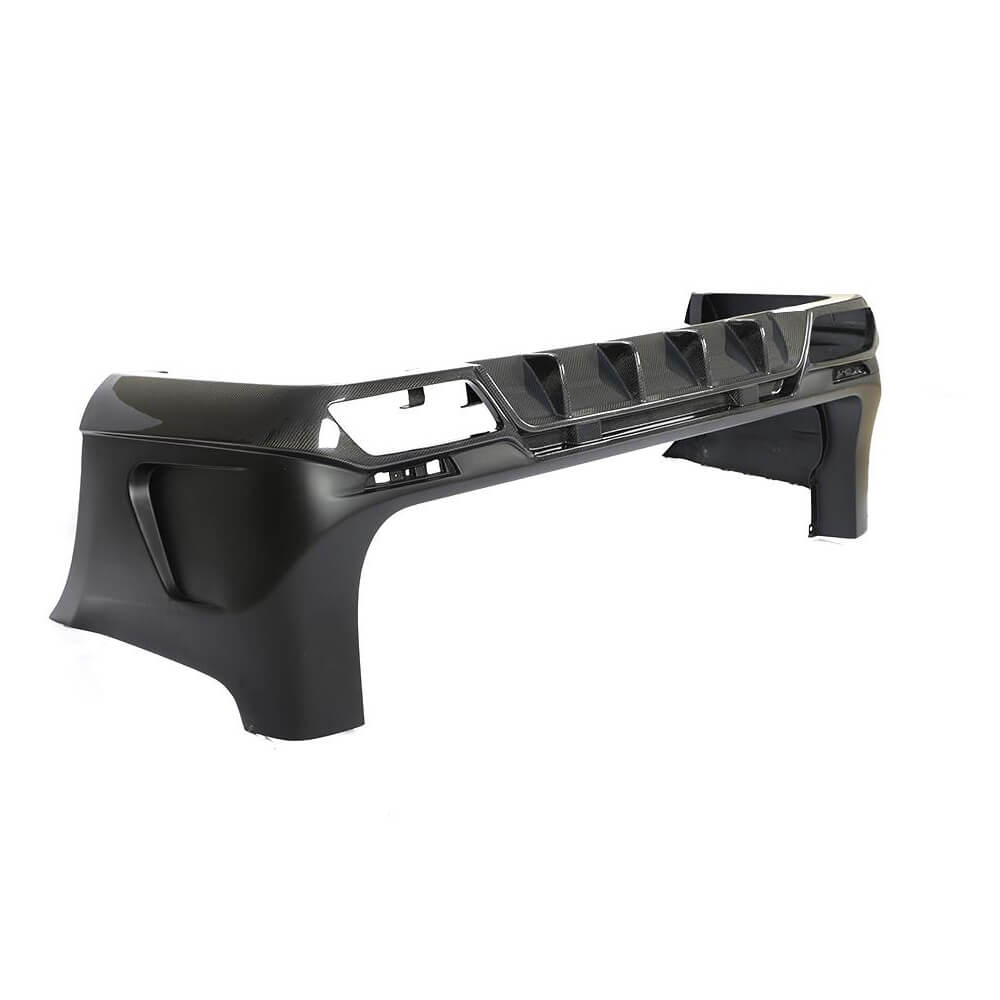 Mercedes Benz V Class W447 Vito 2015-2019 Rear Bumper Carbon Fiber-Ahacarbon