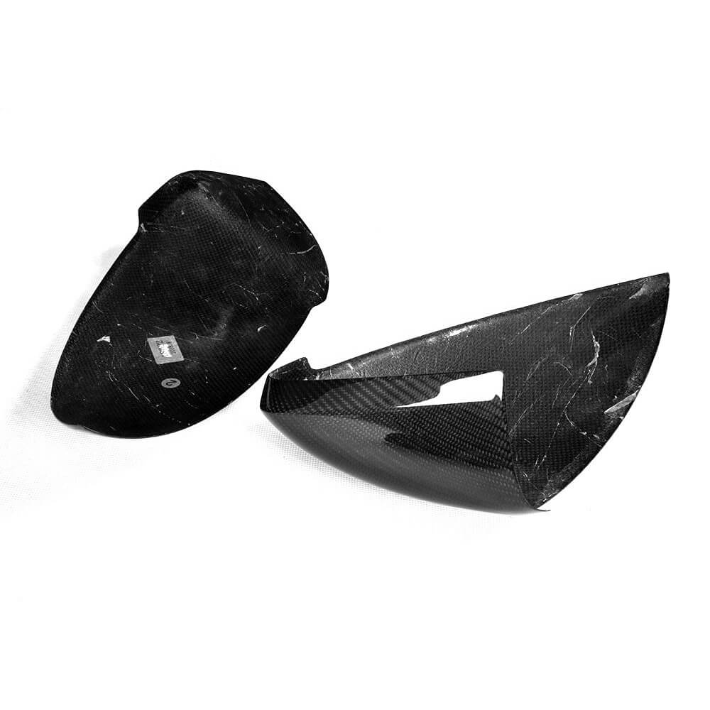 Porsche Cayenne 958 Sport Utility 2018-2021 Mirror Covers Carbon Fiber-Ahacarbon