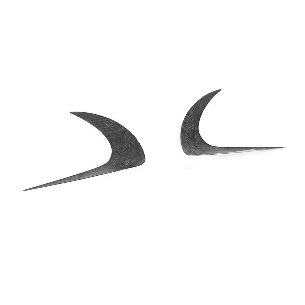 For Subaru BRZ Toyota GT86 FT86 Scion FR-S Dry Carbon Fiber Front Headlight Eyelid Eyebrows-Ahacarbon
