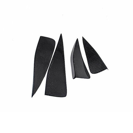 Audi S3 A3 8V Sline Sedan Facelift 2017-2020 Front Bumper Vents Carbon Fiber-Ahacarbon