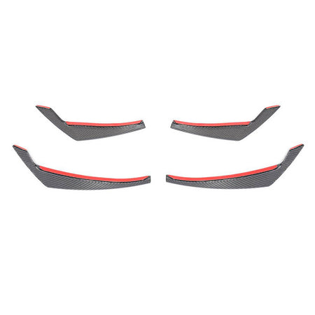 Audi A4 B9 Base Sedan 2017-2020 Front Bumper Vents Carbon Fiber-Ahacarbon